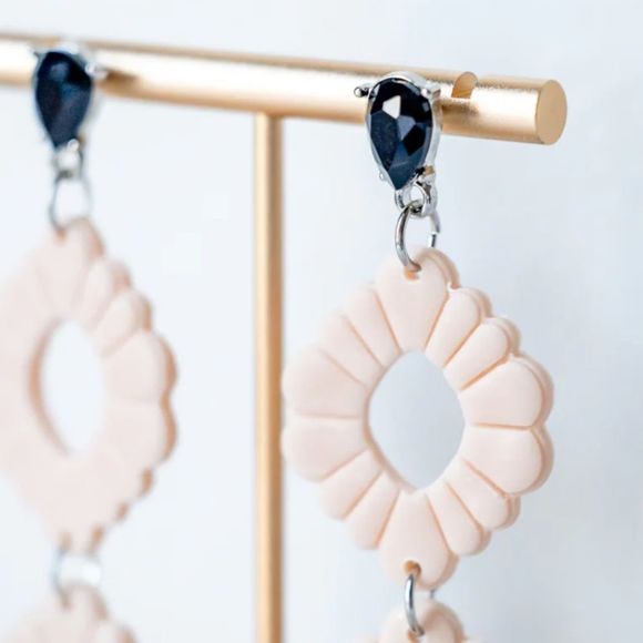 Polymer clay earrings - Picture 3 of 5